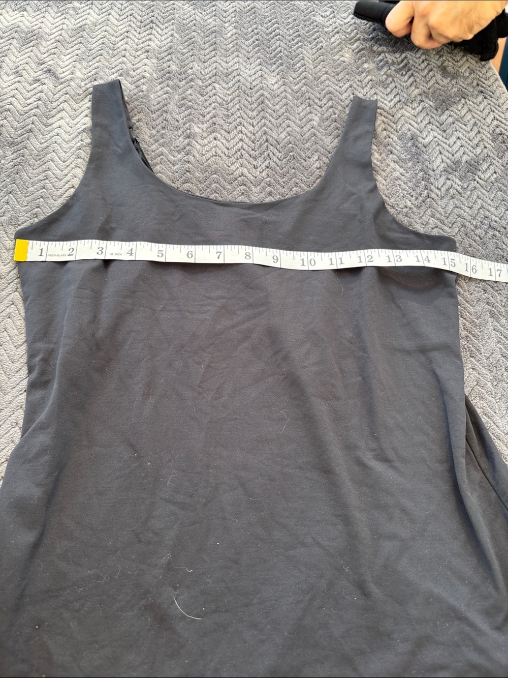 Merona Black Scoop Neck Tank Top - Picture 3 of 10